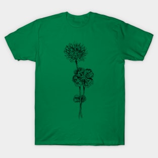 Four leaf clover print T-Shirt